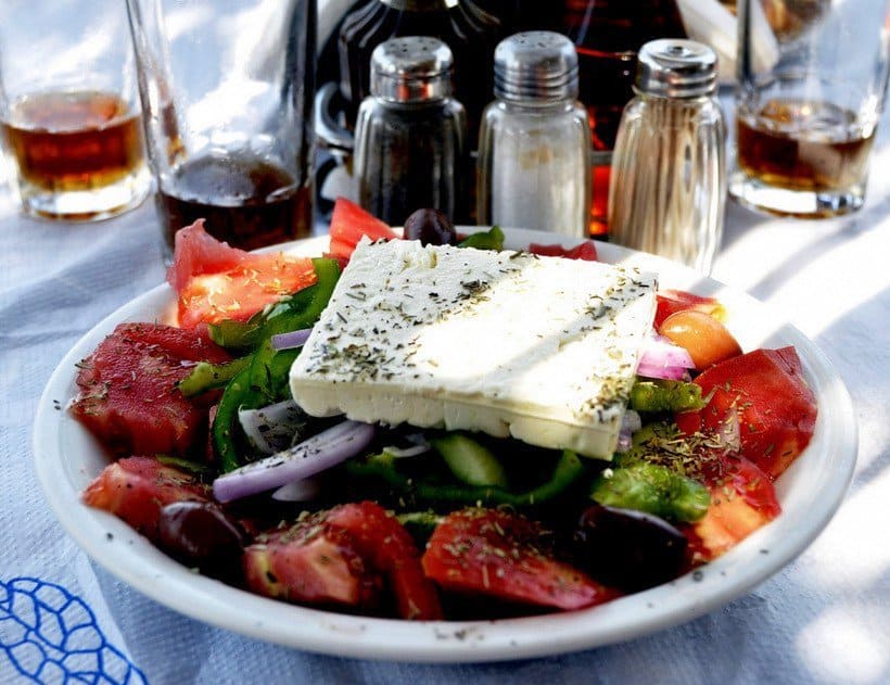 Greek Salad in Crete