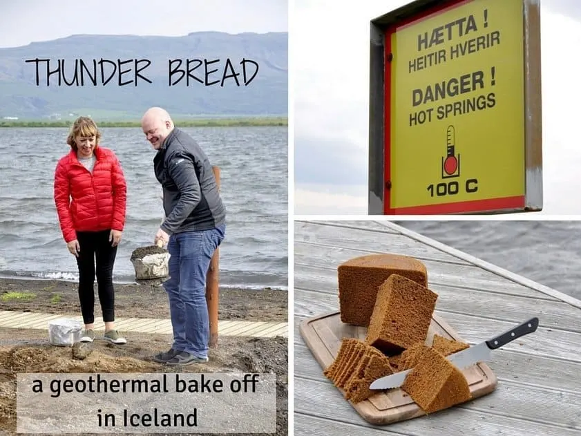 Making Thunder Bread in Iceland