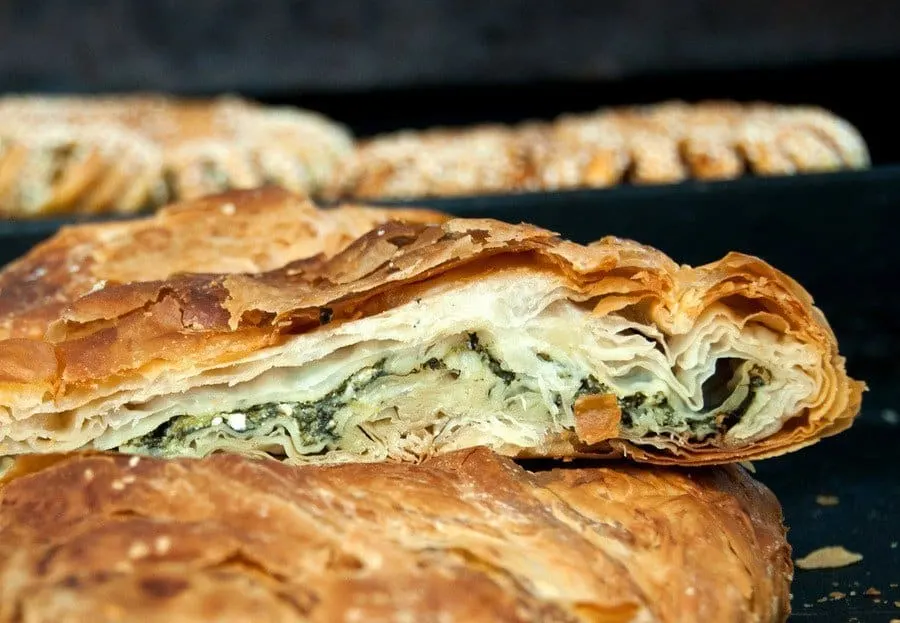 Greek food - Spanakopita