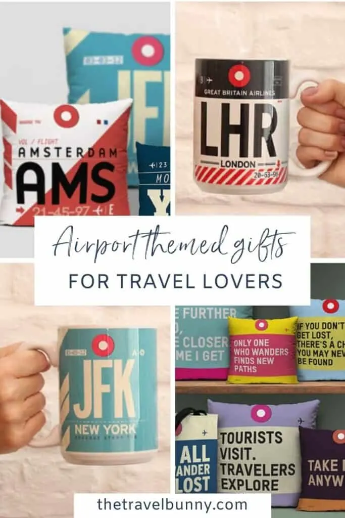 Airportag travel themed gifts