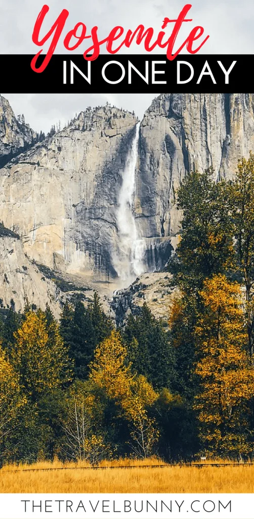 Travel guide on how to get the best out of a day trip to Yosemite National Park, California