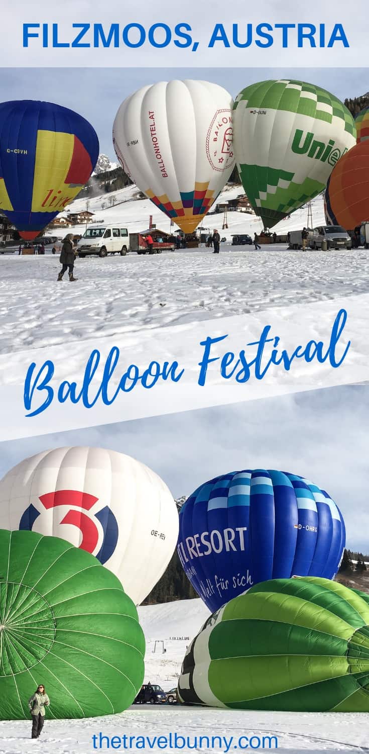 Hot air balloon festival! The Filzmoos Balloon festival and Night of the Balloons should be on your list of the best European festivals to visit! Read more about Austria's balloon festival to find out more #balloonfestival #hotairballoons #austria
