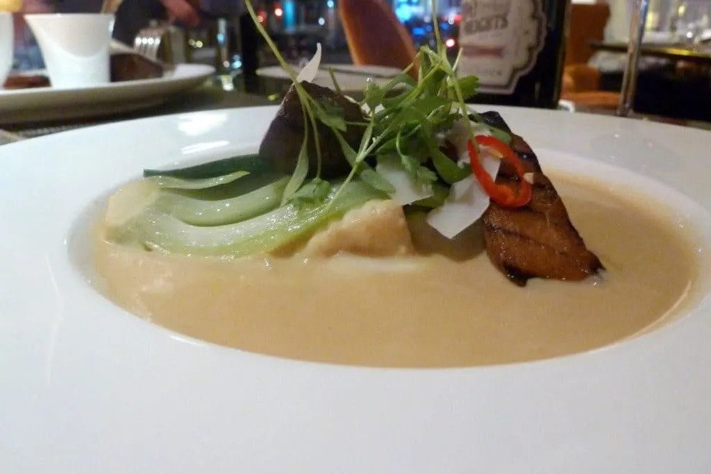 Monkfish Main Course, Indigo, One Aldwych