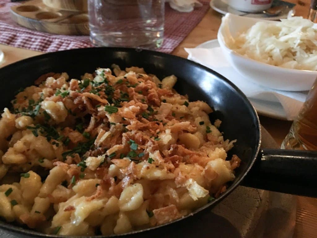 Käsespäetzle - Austrian Macaroni cheese