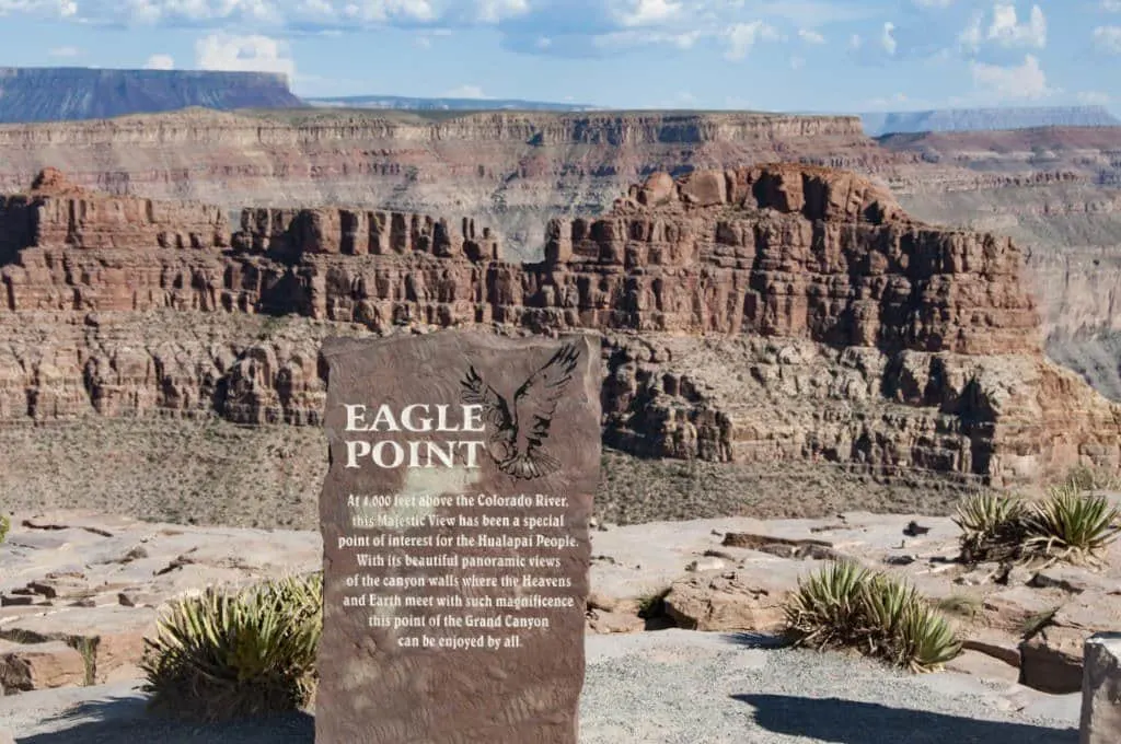 Eagle Point Plaque Grand Canyon