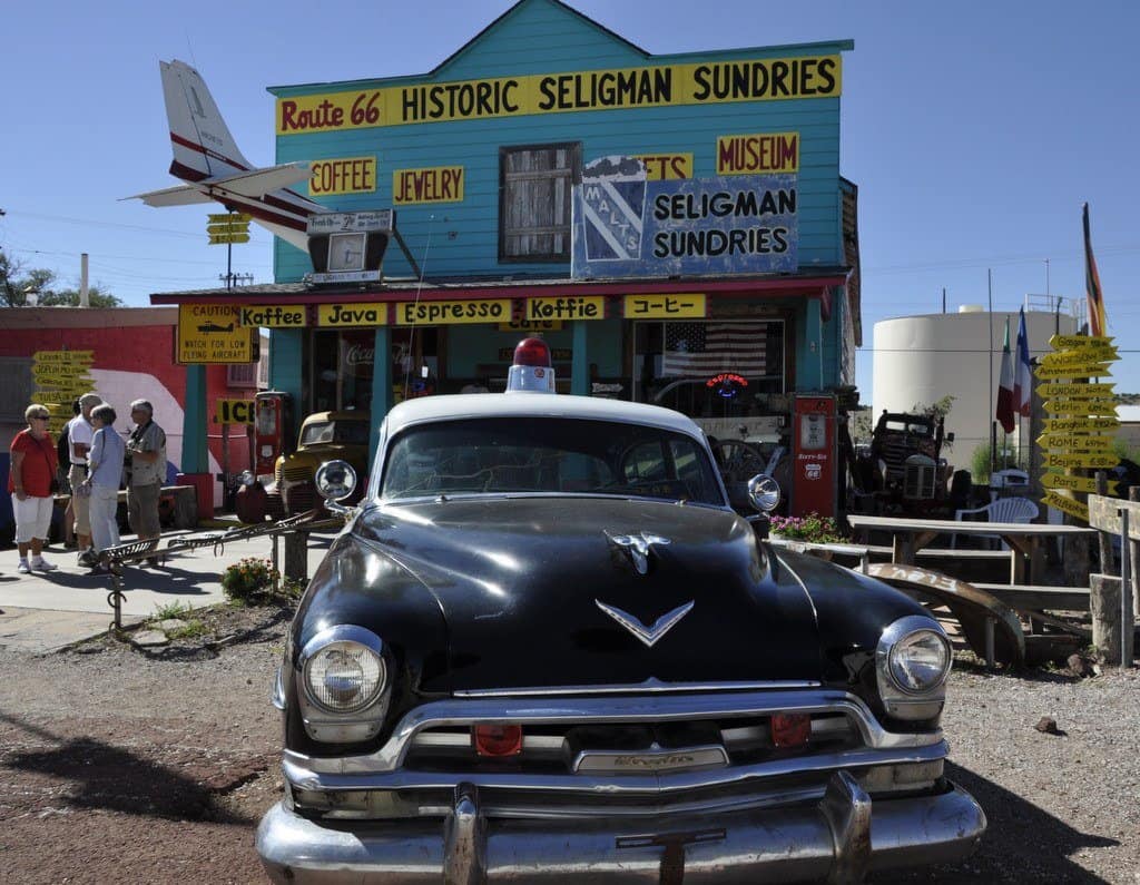 Seligman, Arizona Kicks and Kitsch on Route 66