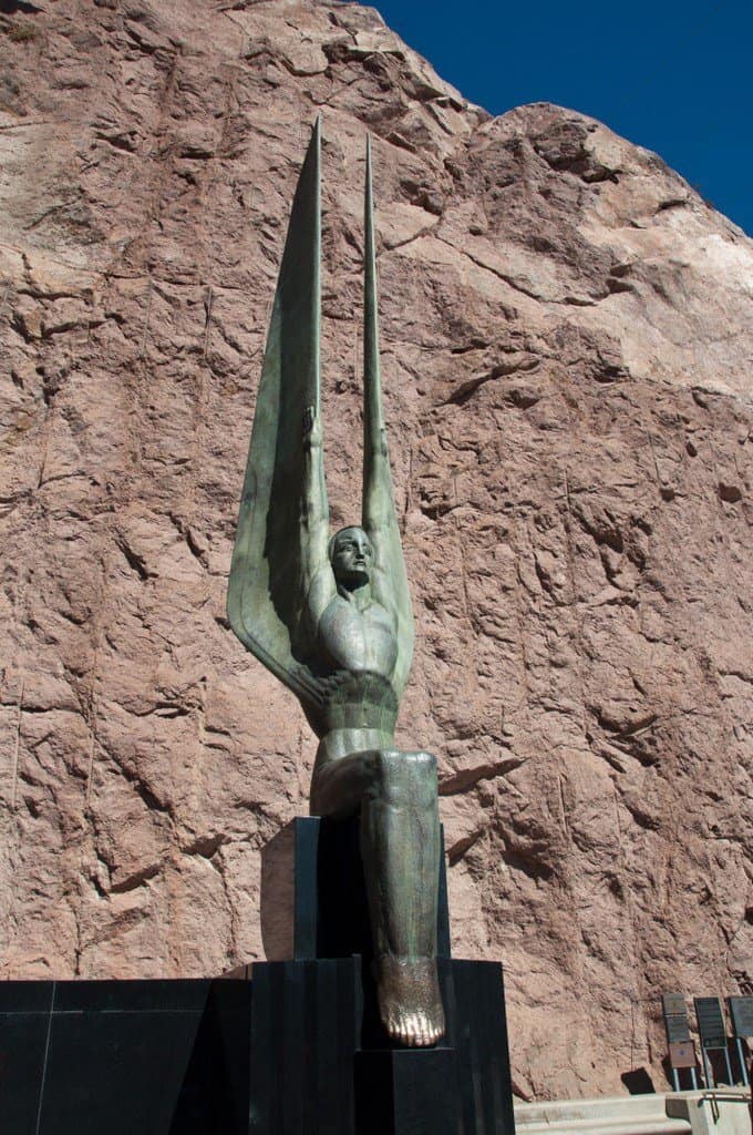 Winged Figure at Hoover Dam