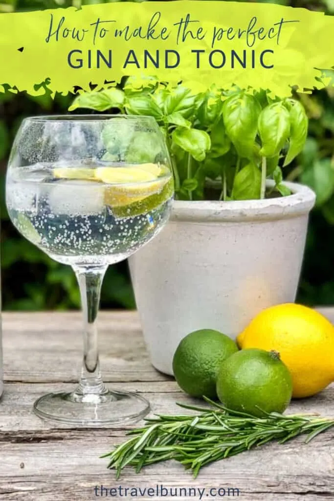 Gin and tonic recipe