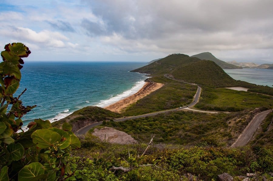 View of St Kitts from Timothy Hill
