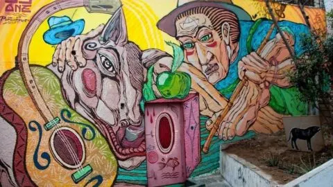 Street Art in Barranco, Lima