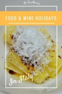 Food and wine holidays Italy