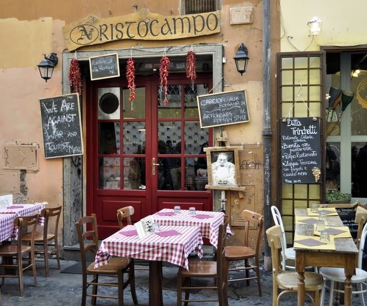 Trattoria, Trastevere, Rome