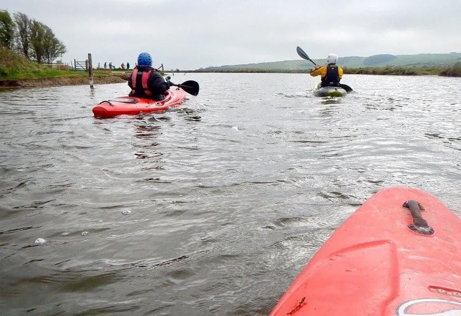 Kayaking on the Cuckmere