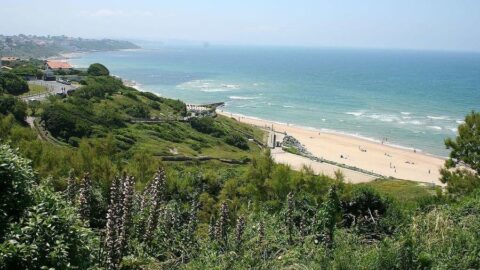 beach at Bidart, Pays Basque