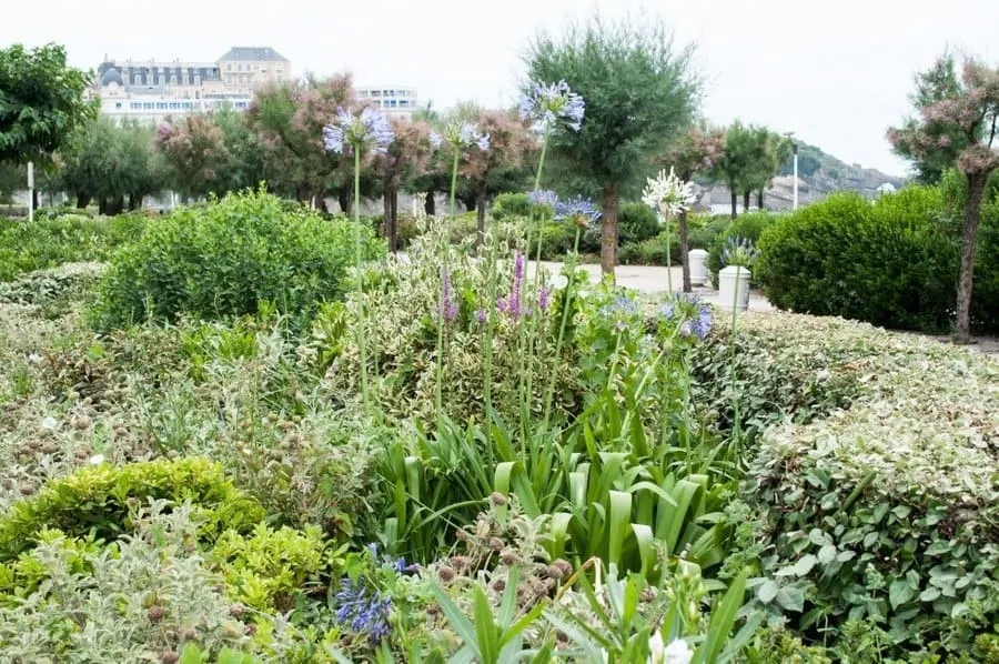 Promenade Gardens Biarritz France