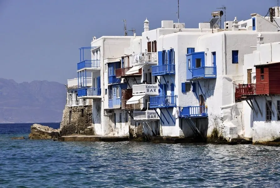 Little Venice Mykonos Greece