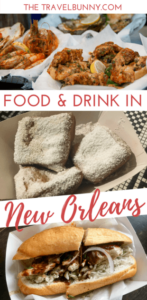 My guide to New Orleans food and drink. Po boys, Gumbo, Beignets, Jambalaya, crawfish boils, cocktails and more. What to eat and drink in NOLA and which restaurants in New Orleans to eat at | #neworleans #travel #food