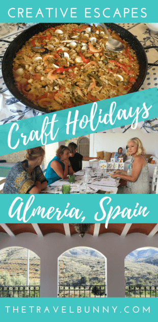 Getting creative on a craft holiday in Andalusia Spain with Creative Escapes