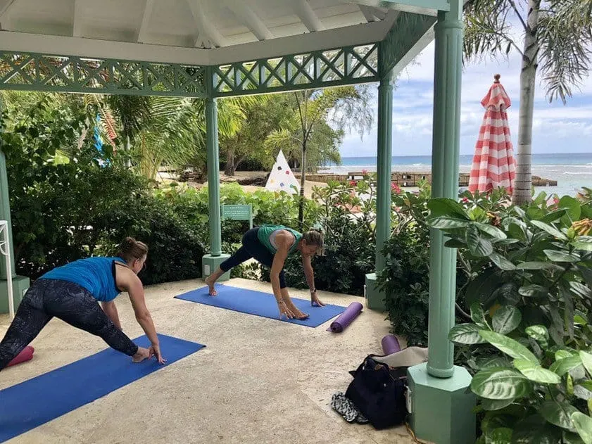 Yoga at Cobblers Cove Barbados