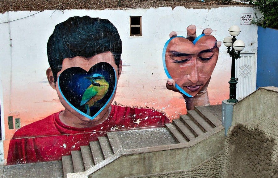 Street Art in Barranco, Lima