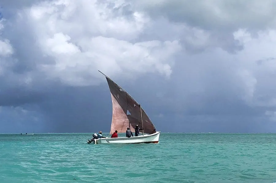 Fishing boat, Rodrigues Island, Mauritius