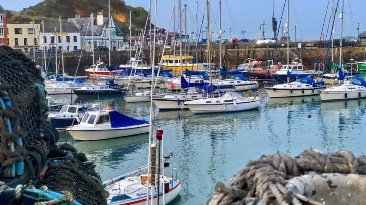 Ilfracombe Harbour and boats, North Devon