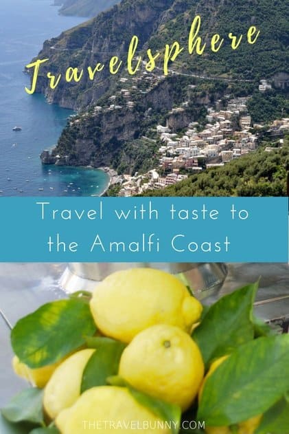 View of Amalfi Coast and Lemons