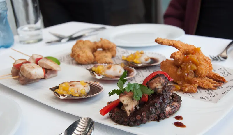 Seafood Platter, Cala, Lima