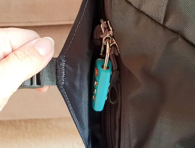 backpack padlock
