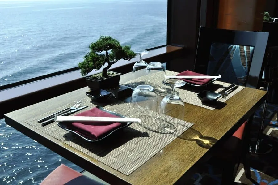 dining over the water