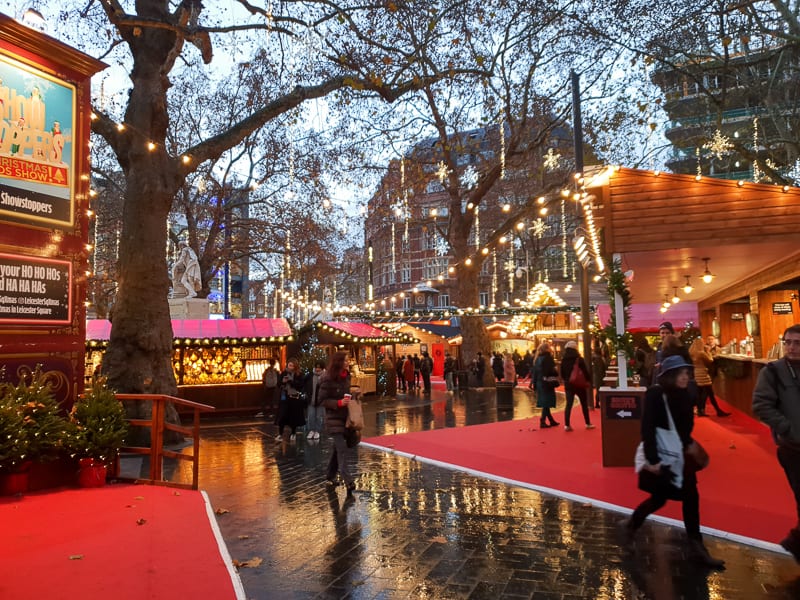 Leicester Square Christmas Market