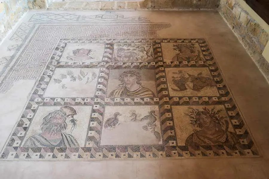 House of Four Seasons Mosaic, Paphos, Cyprus