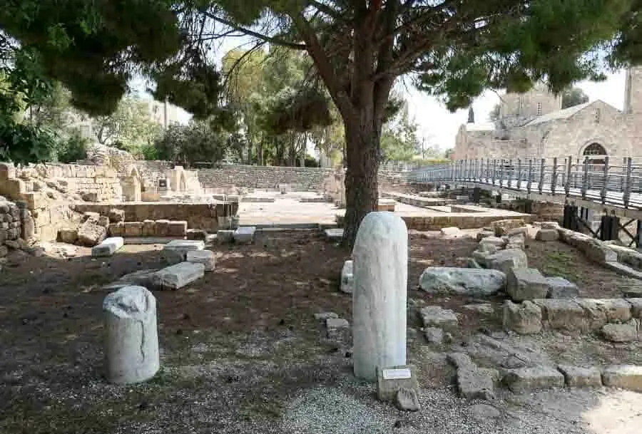 St Pauls Pillar, Paphos, Cyprus
