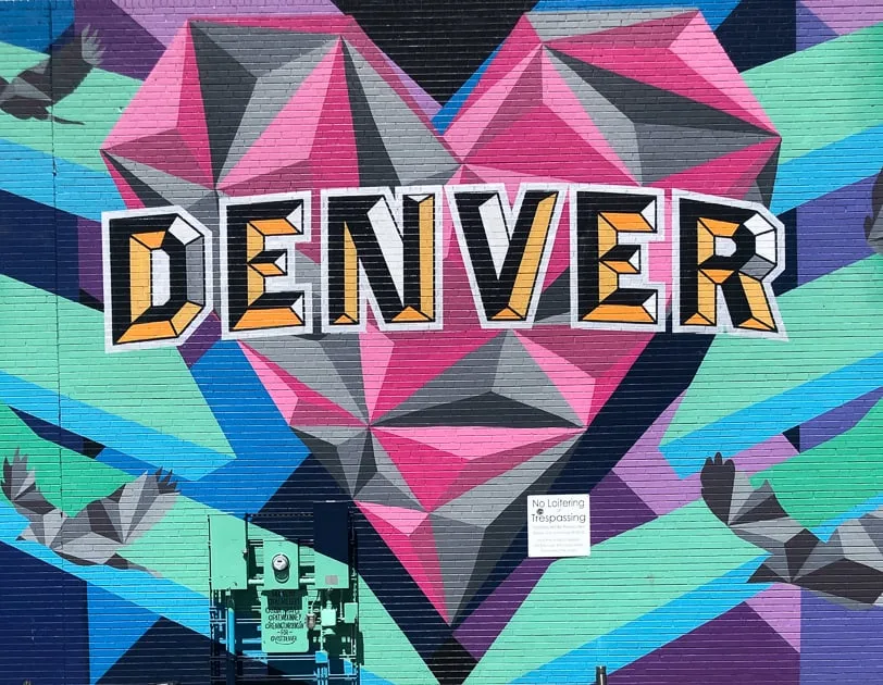 Love Denver Mural