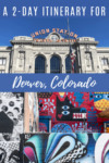 Union station and Denver street art