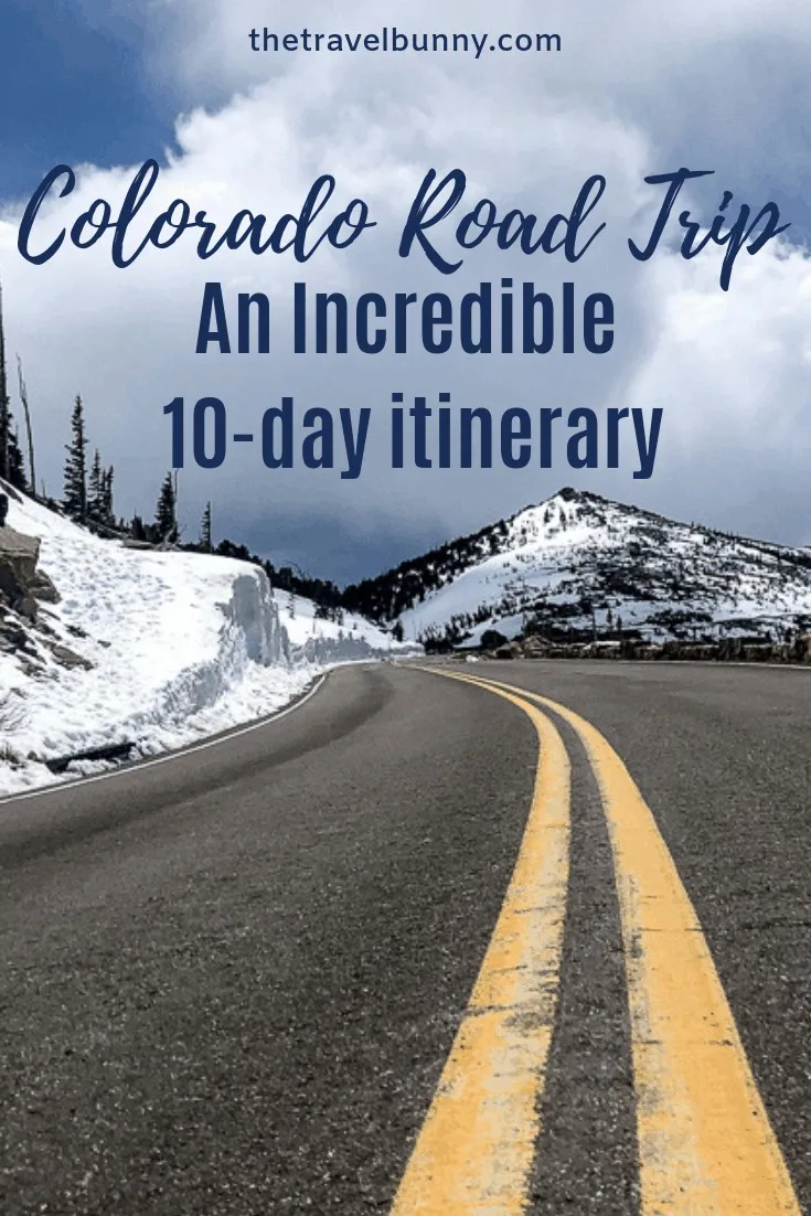 Colorado Road Trip Itinerary