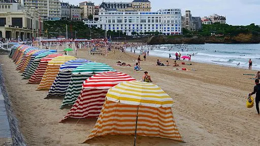 Grande Plage de Biarritz été 2012