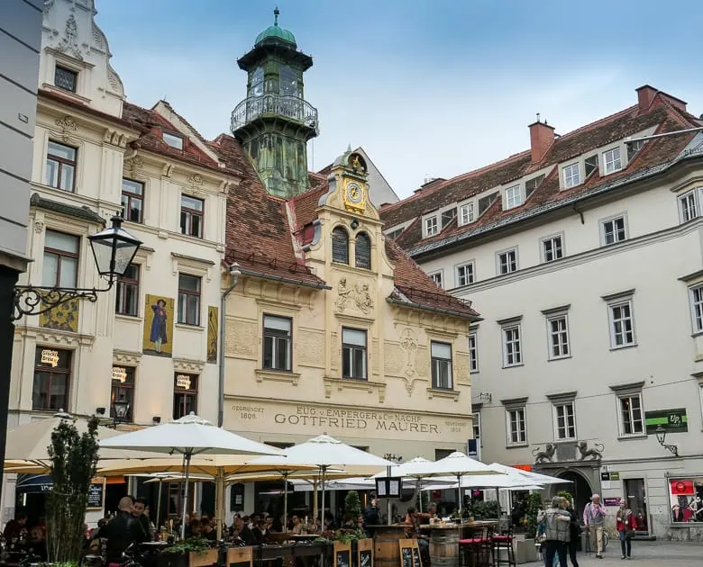 Glockenspiel Platz Graz