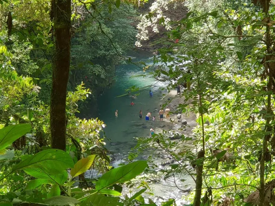 River at La Fortuna Waterfall, Costa Rica