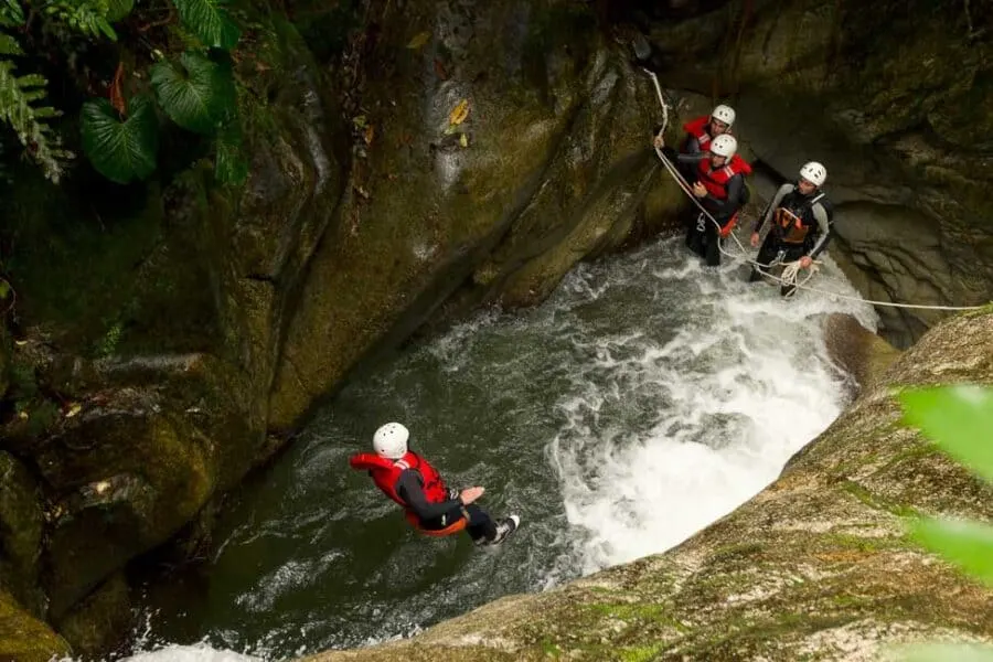 Canyoning in the Lake District