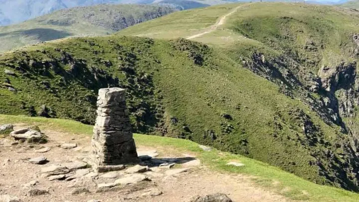 Trig Point at Old Man Coniston, Lake District