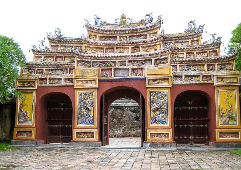 Archway Imperial City Hue, Vietnam