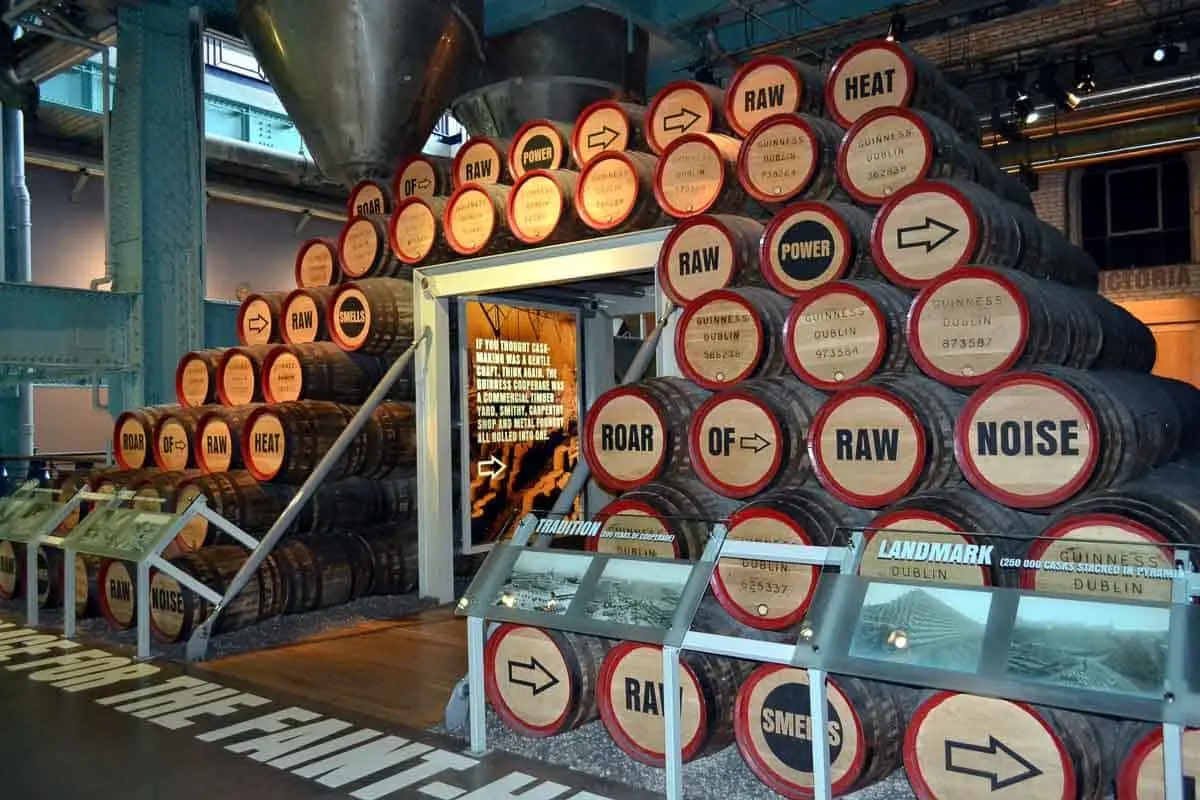 Barrels at Guinness Storehouse, Dublin
