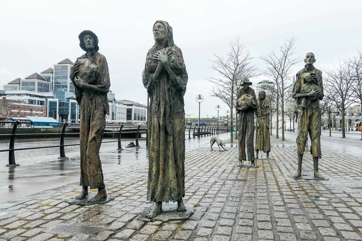 The Famine Memorial, Dublin