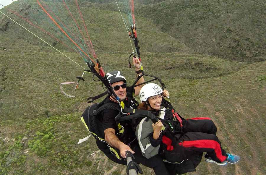 Paragliding na Tenerife