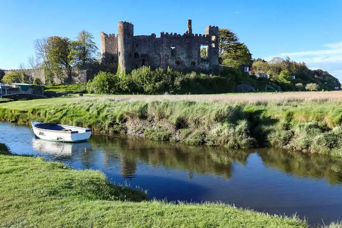 Laugharne Castle, Wales