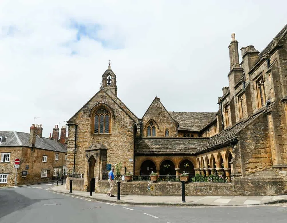 The Alms Houses in Sherborne, Dorset