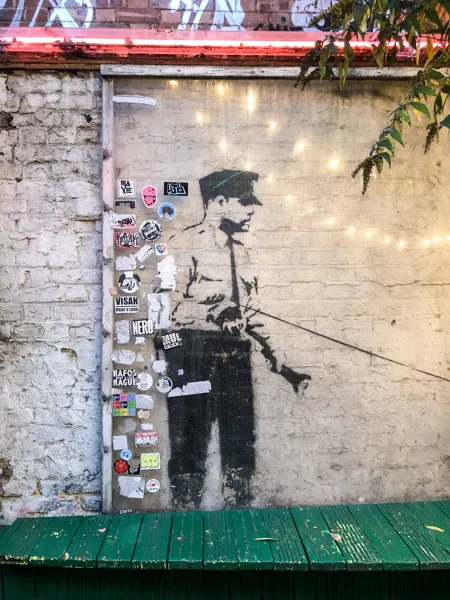 Banksy in Shoreditch, London