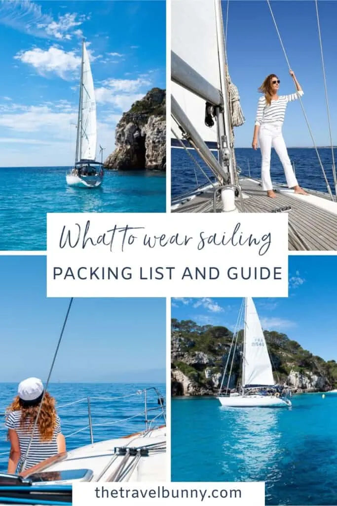 What to wear for sailing holiday