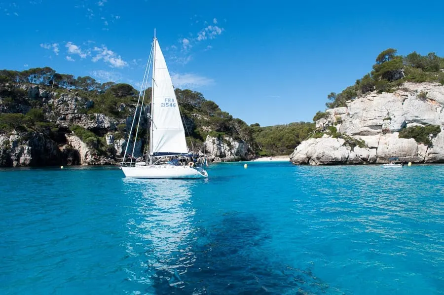 yacht sailing holiday in the Mediterranean